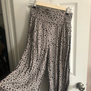 Cheetah Print Aritzia Pants